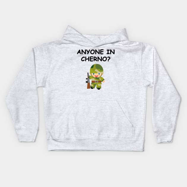 Anyone in Cherno? Kids Hoodie by PolkaDotsShop